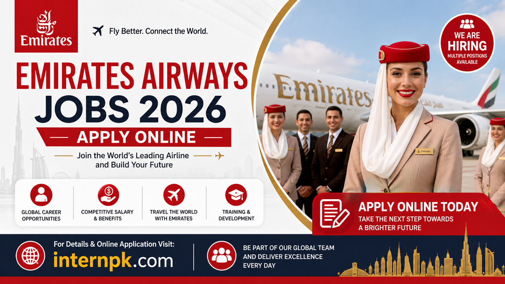 Emirates Airways Jobs 2026 – Apply Online | Latest Emirates Careers & Vacancies