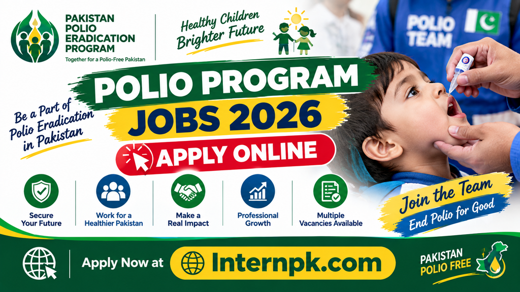 Polio Program Jobs 2026 Apply Online | Male & Female