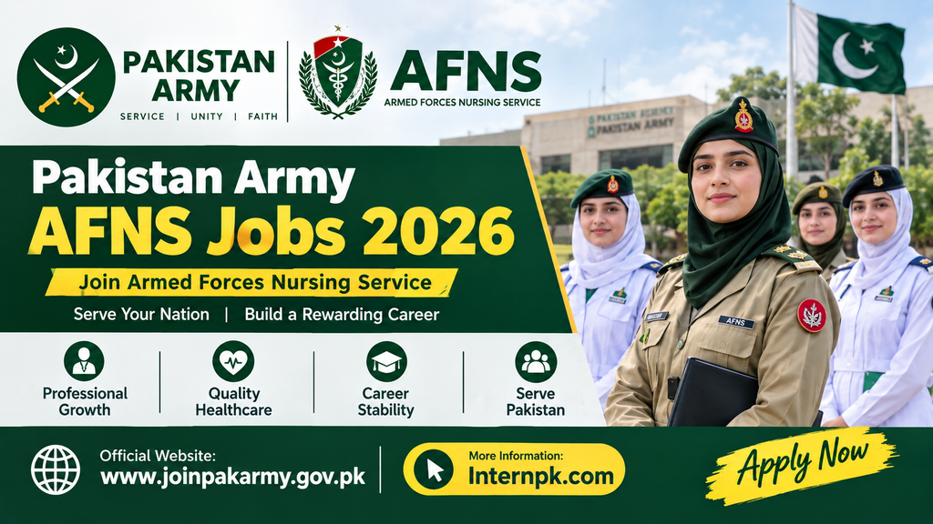Pakistan Army AFNS Jobs 2026 | Apply Online