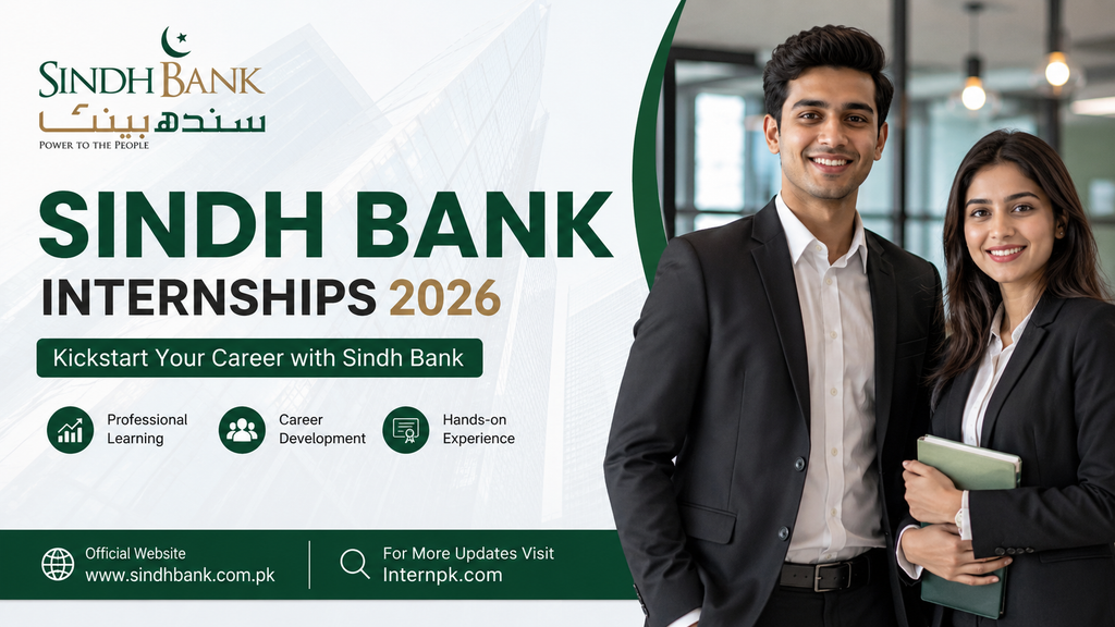 Sindh Bank Internships 2026 – Apply Online | Latest Internship Opportunities