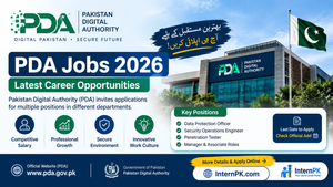 Pakistan Digital Authority PDA Jobs – Apply Online